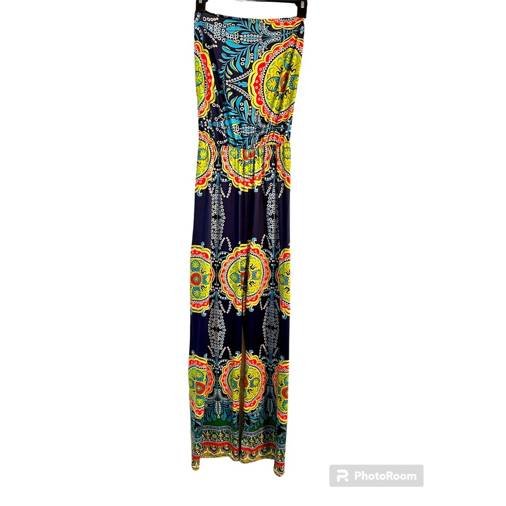 Strapless jumpsuit